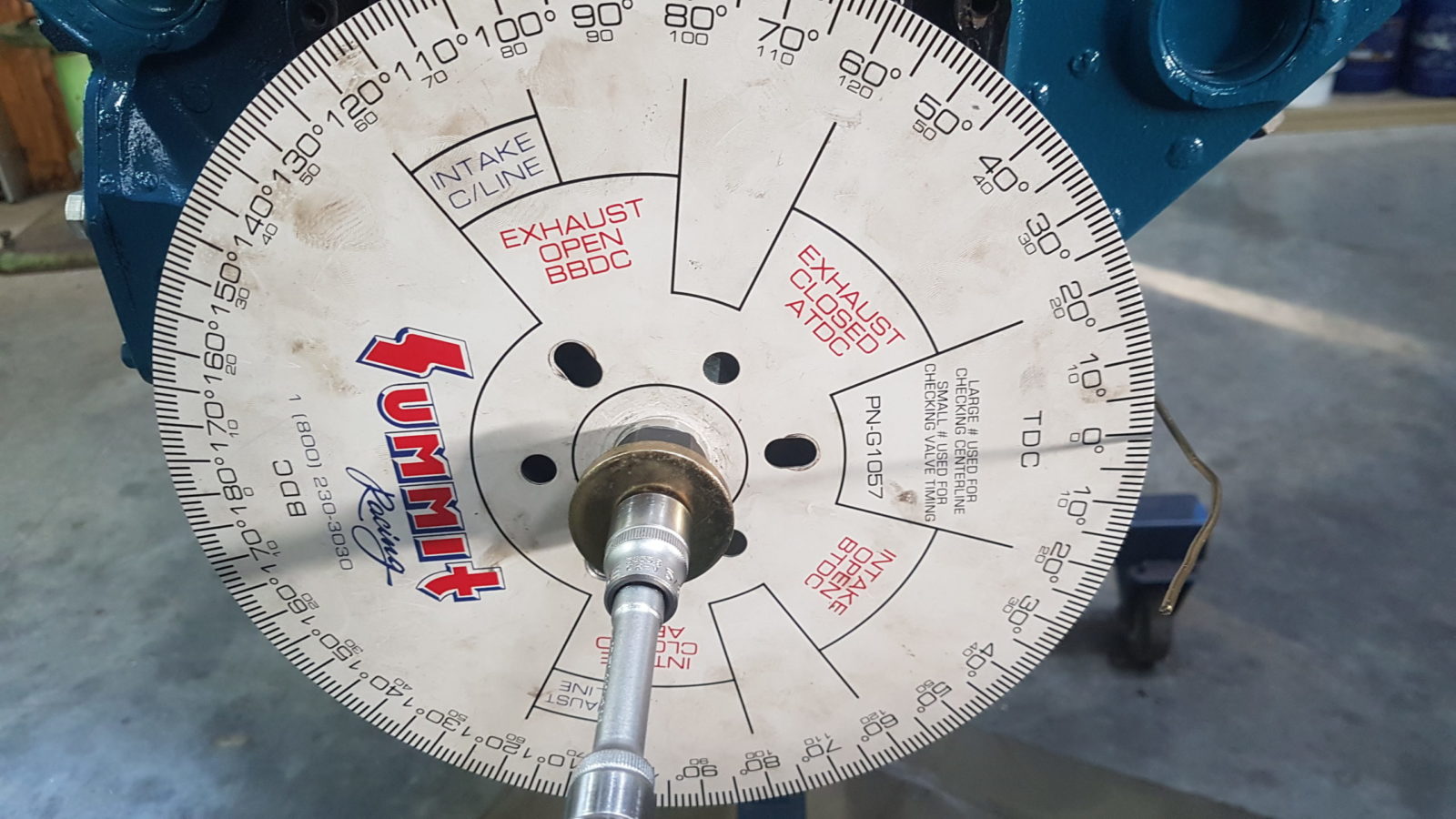 Nockenwellen Timing am US V8 messen und einstellen