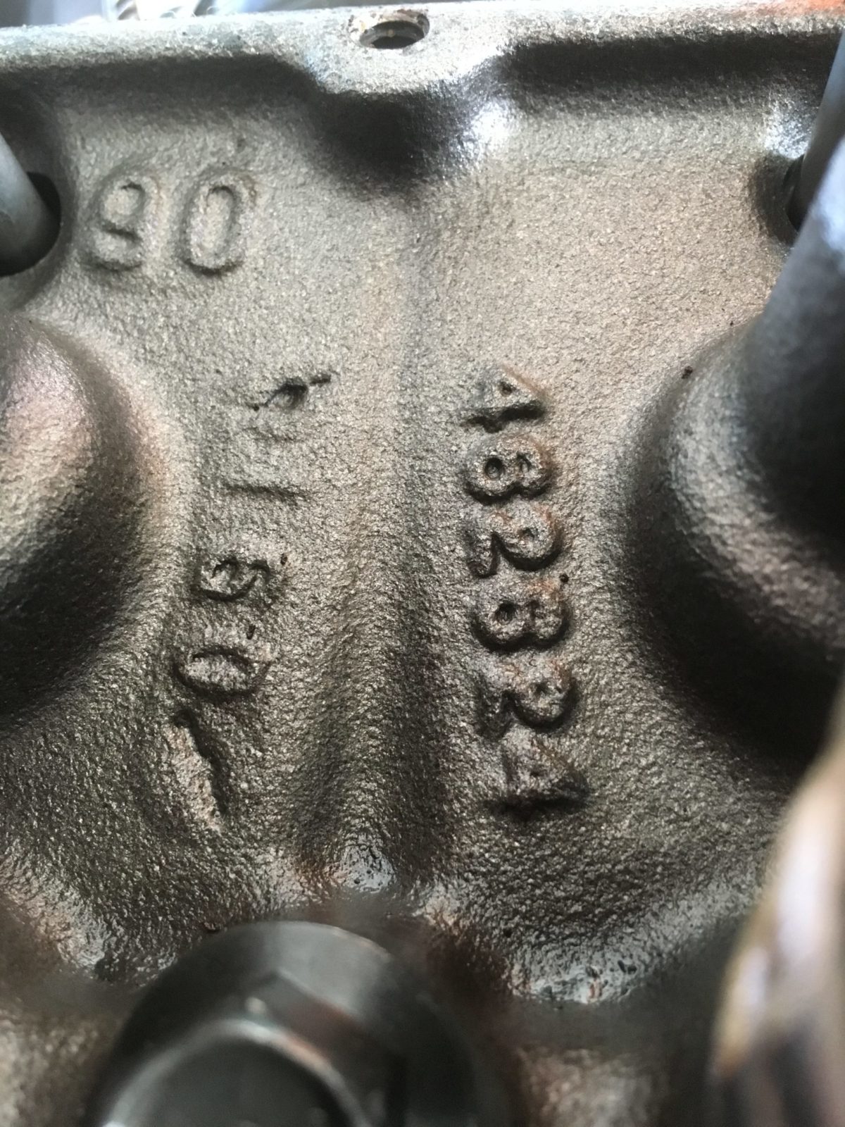 Gussnummer Identifikation Big Block Chevrolet