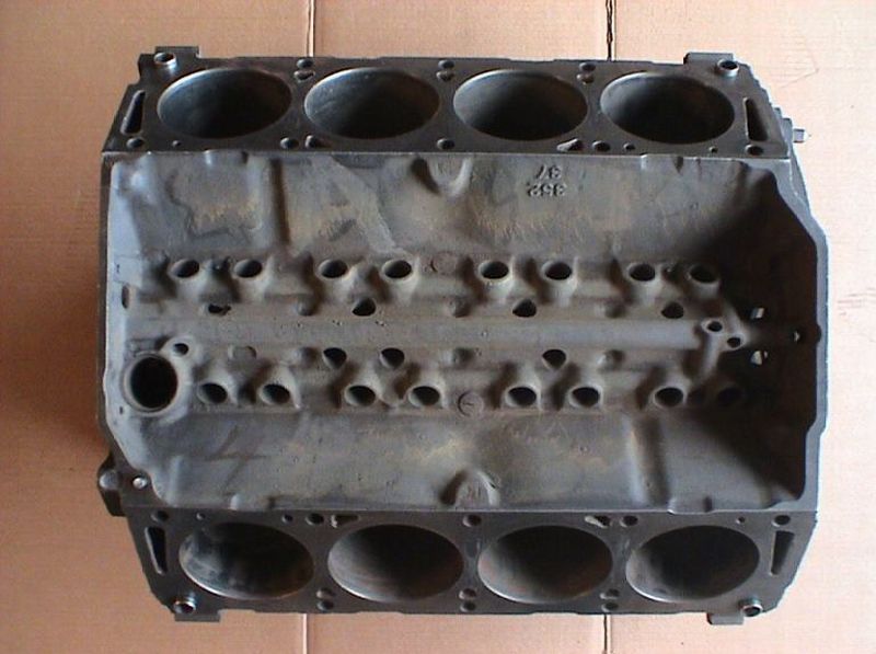 Ford FE C6ME-A Zylinderbänke und Zylinderbohrungen